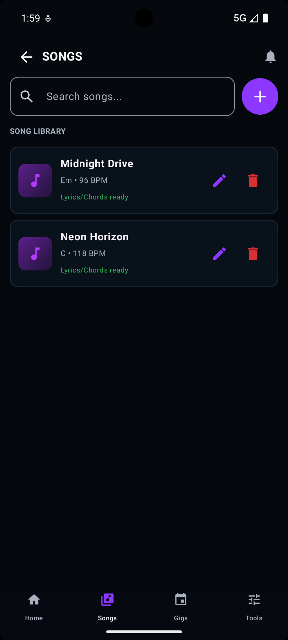 GigMate PRO ekran görüntüsü