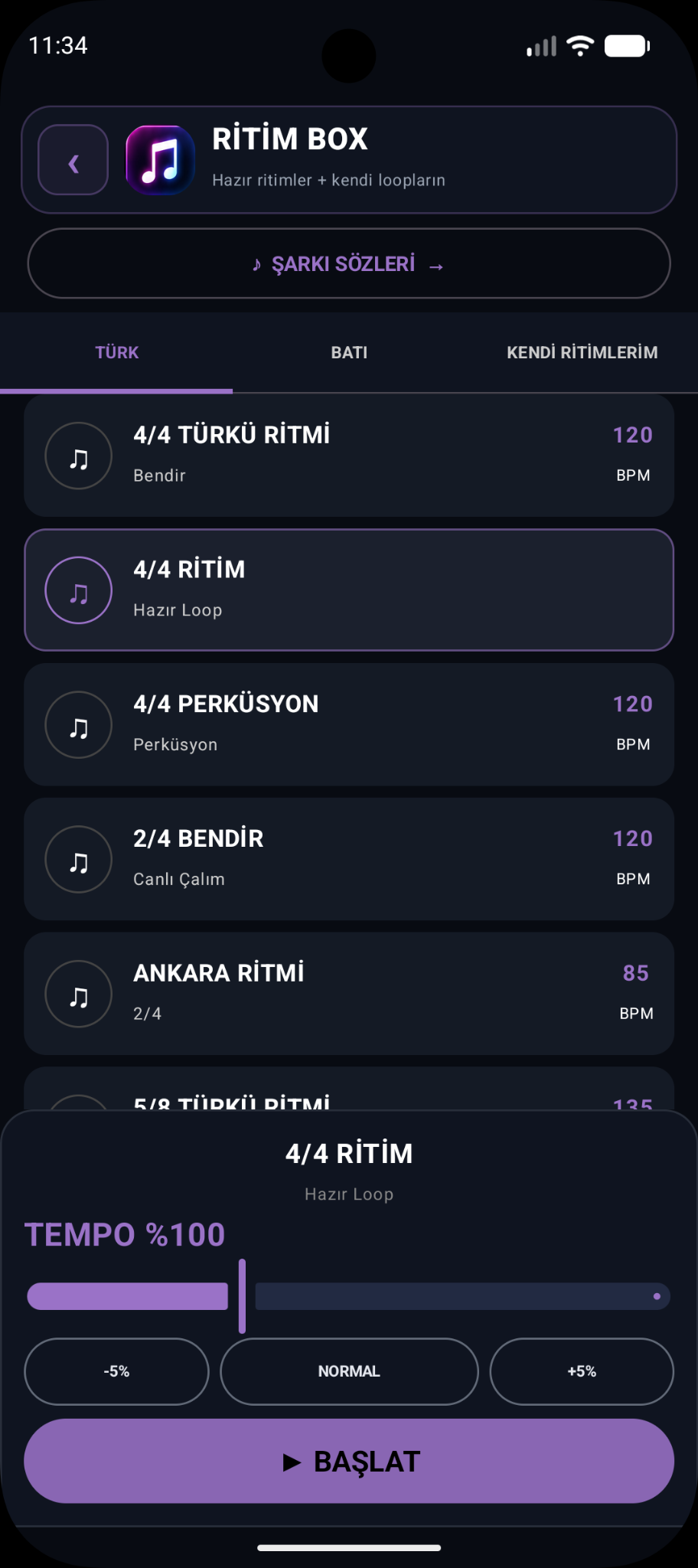 Müzisyen Araçları Pro ekran görüntüsü